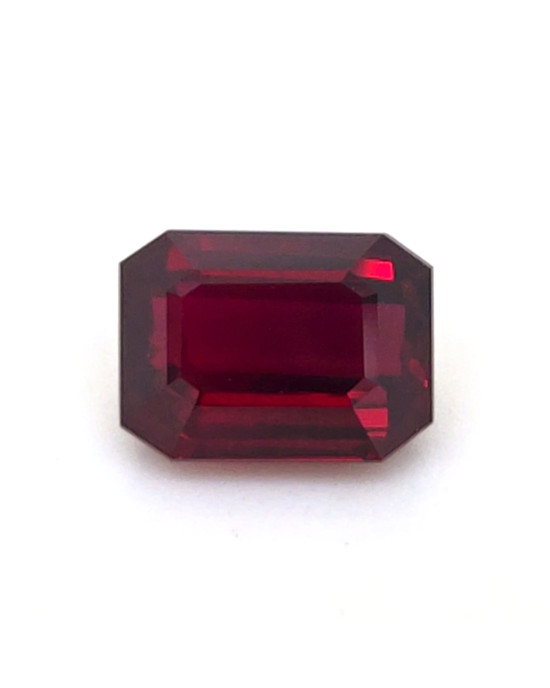 11.35X8.33MM EMERALD CUT  MOZAMBIQUE RUBY 6.00CT
