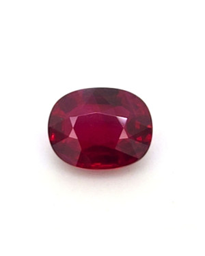 9.29X7.39MM ANTIQUE CUSHION  MOZAMBIQUE RUBY 3.01CT