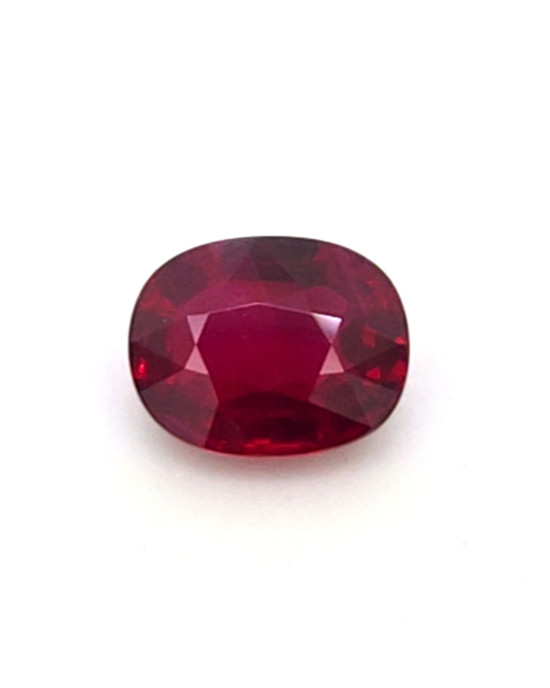9.29X7.39MM ANTIQUE CUSHION  MOZAMBIQUE RUBY 3.01CT