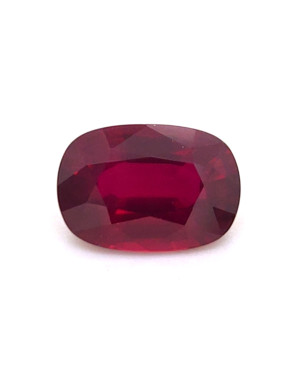 10.15X7.06MM ANTIQUE CUSHION  MOZAMBIQUE RUBY 3.01CT