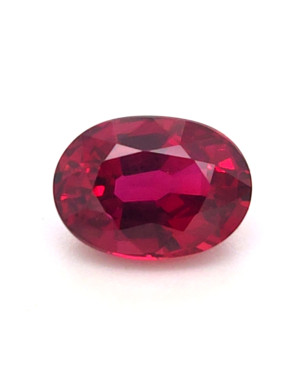 8.94X6.44MM OVAL  MOZAMBIQUE RUBY 2.49CT