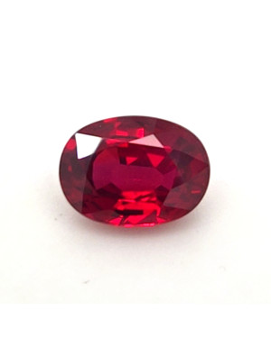 8.88X6.58MM OVAL  MOZAMBIQUE RUBY 2.19CT