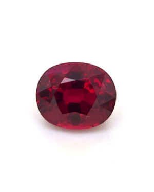 7.84X6.54MM OVAL  MOZAMBIQUE RUBY 2.16CT