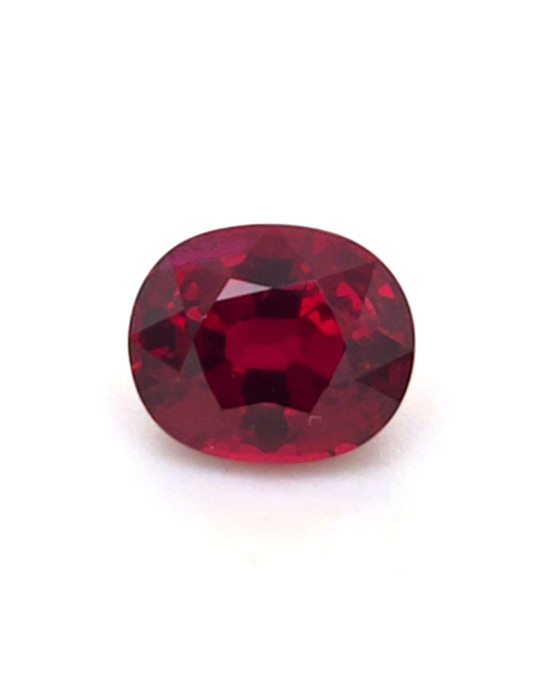 7.84X6.54MM OVAL  MOZAMBIQUE RUBY 2.16CT