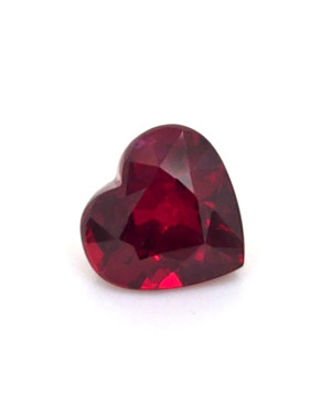 7.16X7.62MM HEART  MOZAMBIQUE RUBY 2.01CT