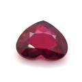 7X8.6MM HEART  MOZAMBIQUE RUBY 1.95CT 7X8.6MM HEART  MOZAMBIQUE RUBY 1.95CT
