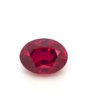 8.35X6.31MM OVAL  MOZAMBIQUE RUBY 2.06CT