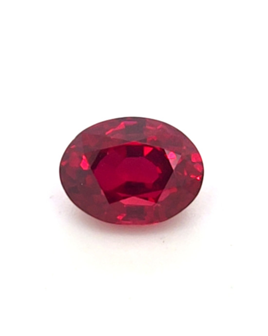 8.35X6.31MM OVAL  MOZAMBIQUE RUBY 2.06CT