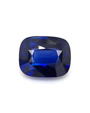10.79X8.57MM ANTIQUE CUSHION  SRI LANKA SAPPHIRE 5.02CT