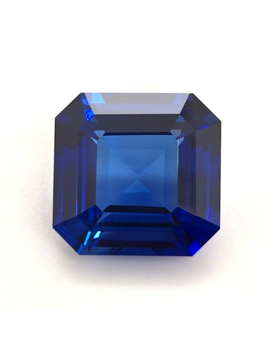 13.82X13.47MM EMERALD CUT  SRI LANKA SAPPHIRE 13.51CT