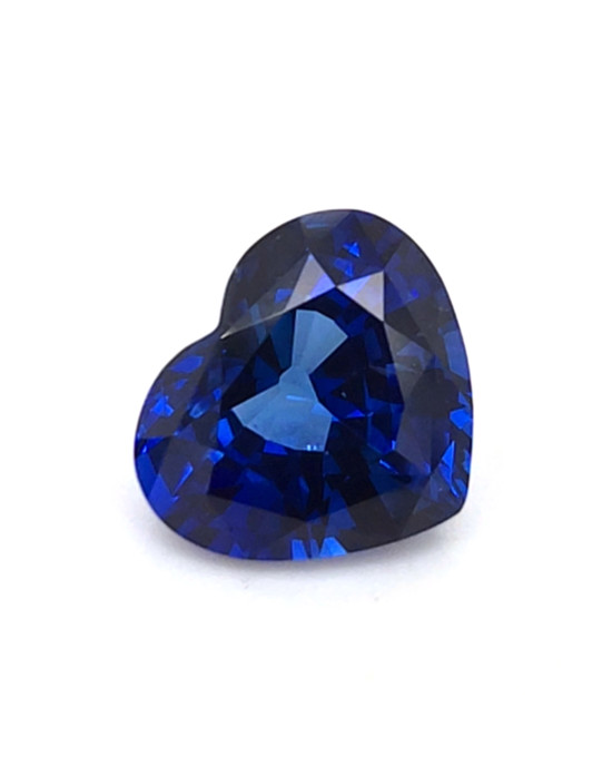 9.82X11.41MM HEART  SRI LANKA SAPPHIRE 5.12CT