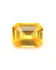 10.87X8.55MM EMERALD CUT YELLOW SRI LANKA SAPPHIRE 4.45CT