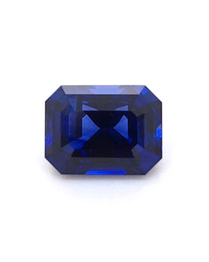 8.63X6.61MM EMERALD CUT  SRI LANKA SAPPHIRE 3.01CT