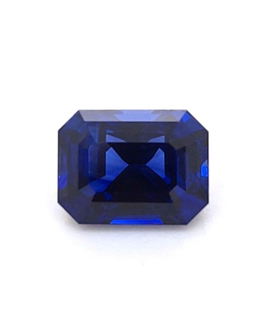 8.63X6.61MM EMERALD CUT  SRI LANKA SAPPHIRE 3.01CT