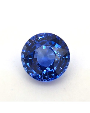 9.7X9.72MM ROUND  SRI LANKA SAPPHIRE 4.53CT