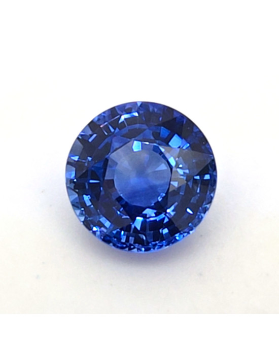 9.7X9.72MM ROUND  SRI LANKA SAPPHIRE 4.53CT