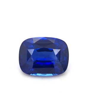 10.44X8.06MM ANTIQUE CUSHION  SRI LANKA SAPPHIRE 4.05CT
