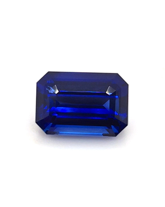 10.82X7.41MM EMERALD CUT  SRI LANKA SAPPHIRE 5.01CT