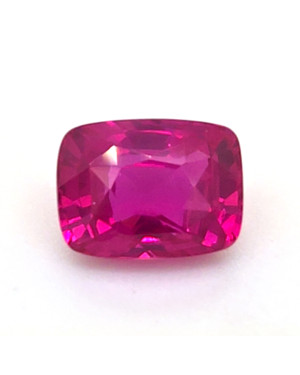 8.93X6.7MM ANTIQUE CUSHION  MOZAMBIQUE RUBY 2.99CT