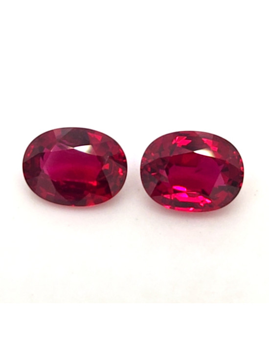9X6.8MM OVAL  MOZAMBIQUE RUBY 4.86CT