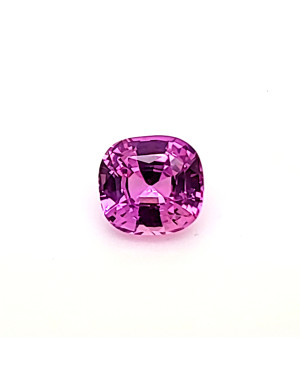 7.2X6.7MM ANTIQUE CUSHION PINK MADAGASCAR SAPPHIRE 2.04CT