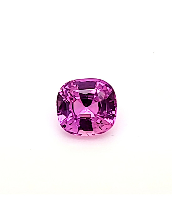 7.2X6.7MM ANTIQUE CUSHION PINK MADAGASCAR SAPPHIRE 2.04CT