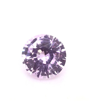 8X8MM ROUND PINK MADAGASCAR SAPPHIRE 2.54CT
