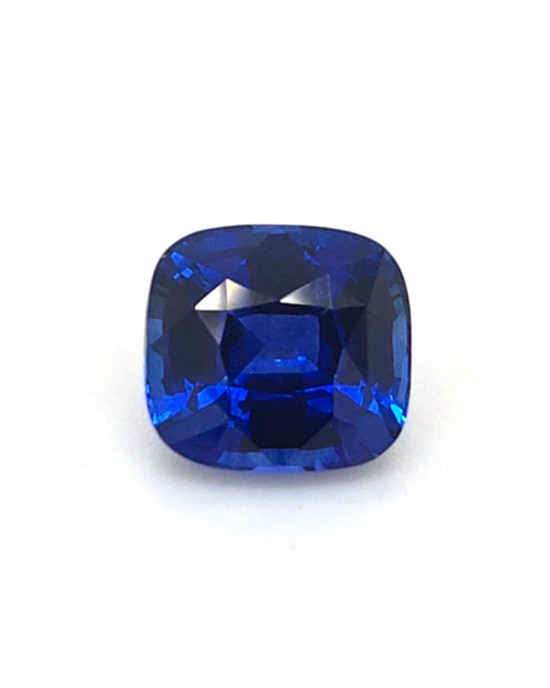 8.2X7.7MM ANTIQUE CUSHION  SRI LANKA SAPPHIRE 3.08CT