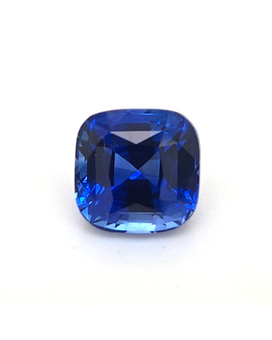 7.9X7.9MM ANTIQUE CUSHION  SRI LANKA SAPPHIRE 3.60CT