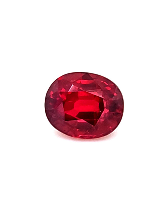 7.64X6.37MM OVAL  MOZAMBIQUE RUBY 2.07CT