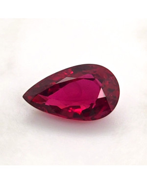 11.5X6.81MM PEAR  MOZAMBIQUE RUBY 3.00CT