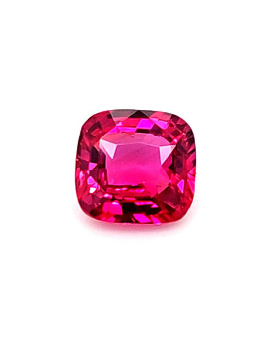 8.53X8.2MM ANTIQUE CUSHION  MOZAMBIQUE RUBY 3.04CT