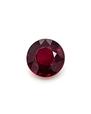 7.17X7.22MM ROUND  MOZAMBIQUE RUBY 1.97CT