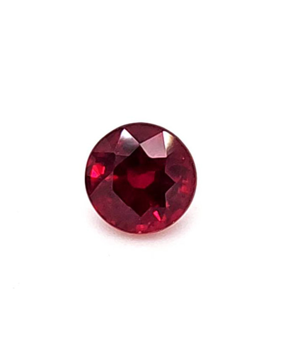 6.85X6.86MM ROUND  MOZAMBIQUE RUBY 1.94CT