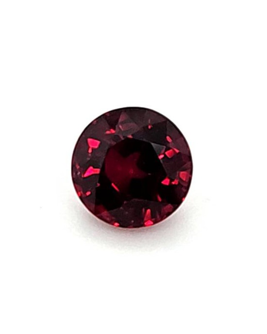7.4X7.48MM ROUND  MOZAMBIQUE RUBY 2.43CT