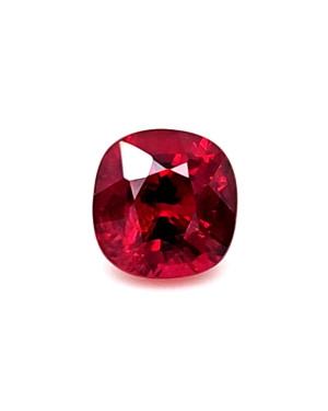 7.1X6.93MM ANTIQUE CUSHION  MOZAMBIQUE RUBY 2.14CT