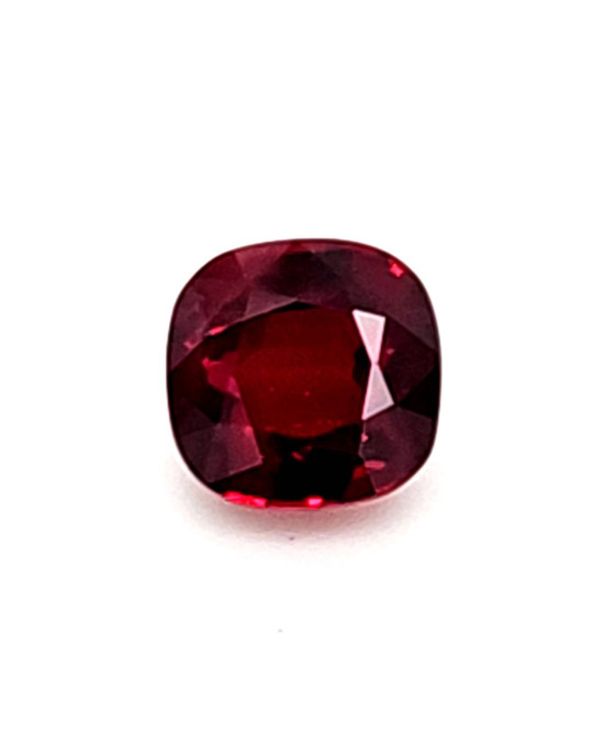 7.62X7.5MM ANTIQUE CUSHION  MOZAMBIQUE RUBY 2.99CT