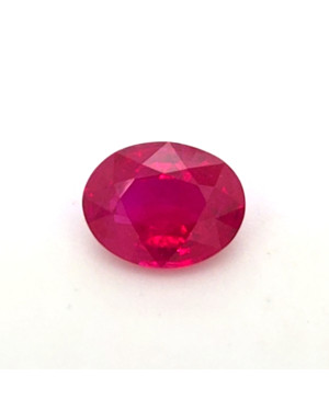 8.6X6.8MM OVAL  BURMA RUBY 2.03CT