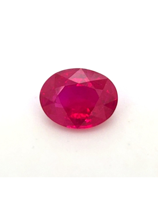 8.6X6.8MM OVAL  BURMA RUBY 2.03CT