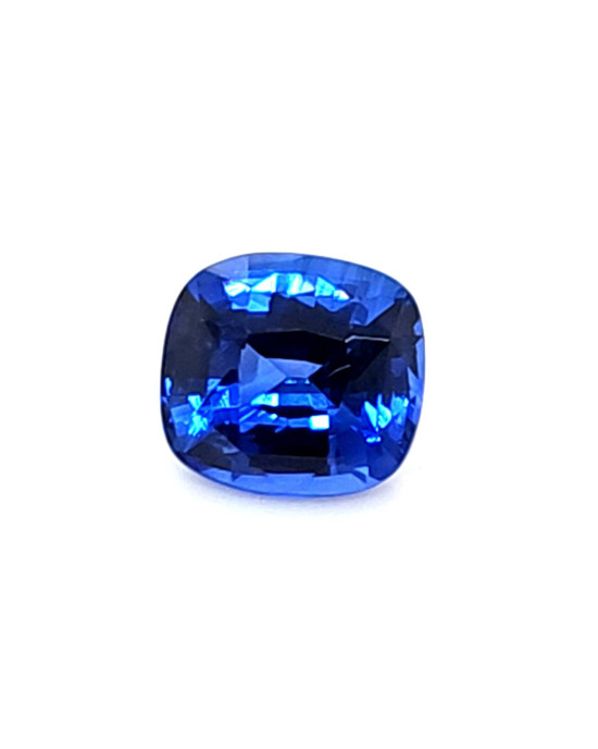 8.62X7.93MM ANTIQUE CUSHION  SRI LANKA SAPPHIRE 3.36CT