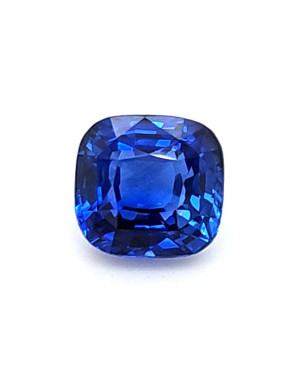 9.6X9.16MM ANTIQUE CUSHION  SRI LANKA SAPPHIRE 6.07CT