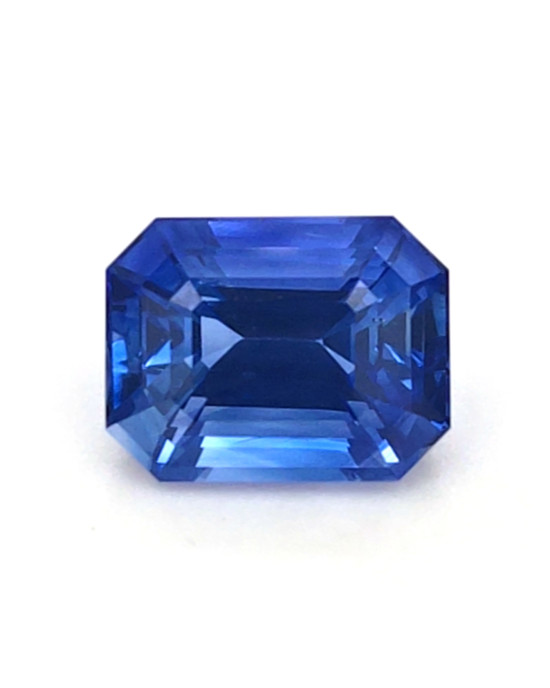 9.02X6.94MM EMERALD CUT  SRI LANKA SAPPHIRE 3.45CT