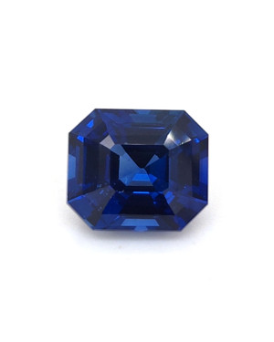 10.7X9.3MM EMERALD CUT  SRI LANKA SAPPHIRE 6.05CT