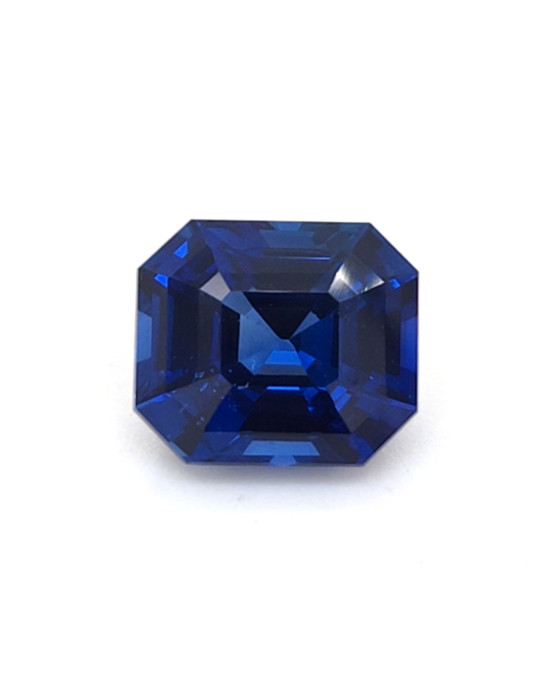 10.7X9.3MM EMERALD CUT  SRI LANKA SAPPHIRE 6.05CT
