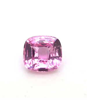 7X6.6MM ANTIQUE CUSHION PADPARADSHCA MADAGASCAR SAPPHIRE 1.84CT
