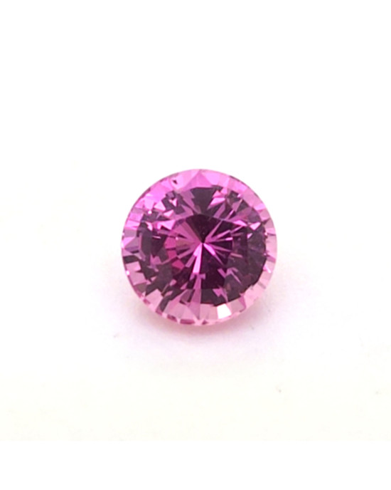 6.4X6.4MM ROUND PADPARADSHCA MADAGASCAR SAPPHIRE 1.52CT