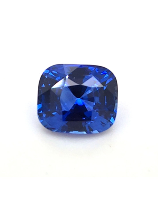 8.53X7.39MM ANTIQUE CUSHION  SRI LANKA SAPPHIRE 3.11CT