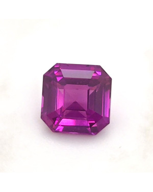 8X7.88MM EMERALD CUT PINK SRI LANKA SAPPHIRE 2.99CT