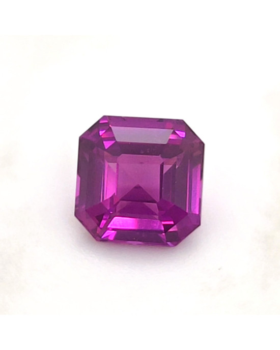 8X7.88MM EMERALD CUT PINK SRI LANKA SAPPHIRE 2.99CT
