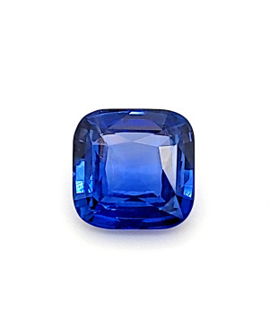 9.69X9.58MM ANTIQUE CUSHION  SRI LANKA SAPPHIRE 3.36CT